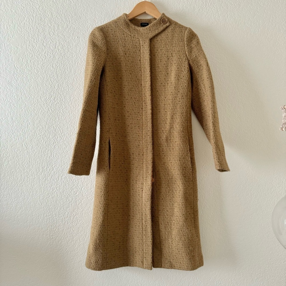 Tufi Duek Long Tweed Coat